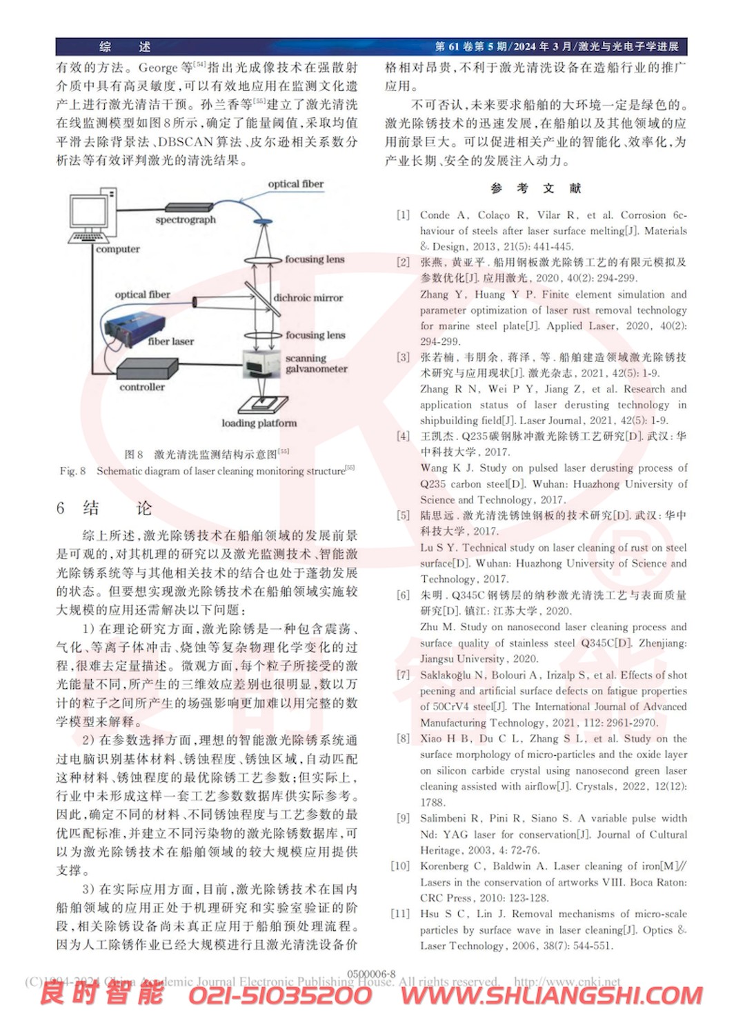 涂裝前處理激光除銹技術(shù)研究進展-上海良時8