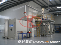 上海良時集團為天津某美資公司設(shè)計制造一套噴丸房系統(tǒng)