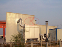 風(fēng)力發(fā)電塔噴砂房工程已全面完工并通過對方調(diào)試驗收