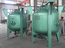 上海良時(shí)為中遠(yuǎn)船務(wù)噴砂房提供兩臺大型高效噴砂機(jī)