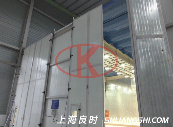 為某日資鍛壓設(shè)備整體自動送抽風(fēng)噴漆房