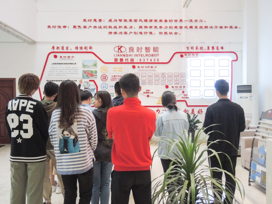 良時快訊|胡楊大學(xué)師生一行來訪良時參觀交流