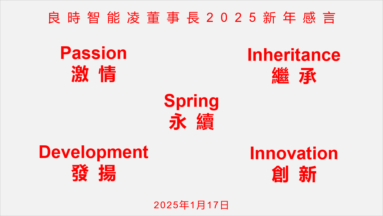 良時(shí)凌總2025蛇年新年感言