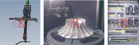 CNC4軸聯(lián)動數(shù)控噴丸強化設備