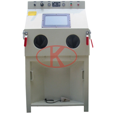 LS9060A環(huán)保吸送箱式噴砂機(jī)